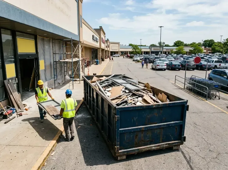 retail-store-renovation-debris-003 — frequently asked questions, Roll-off Dumpster Rentals in Boyertown, PA